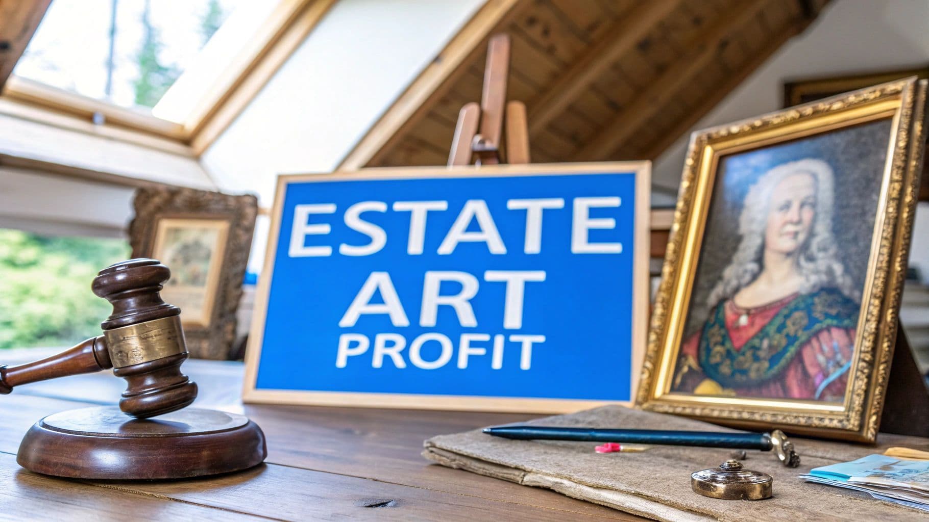 A Guide to Selling Estate Sale Artwork for Profit - Estate sale guide and tips