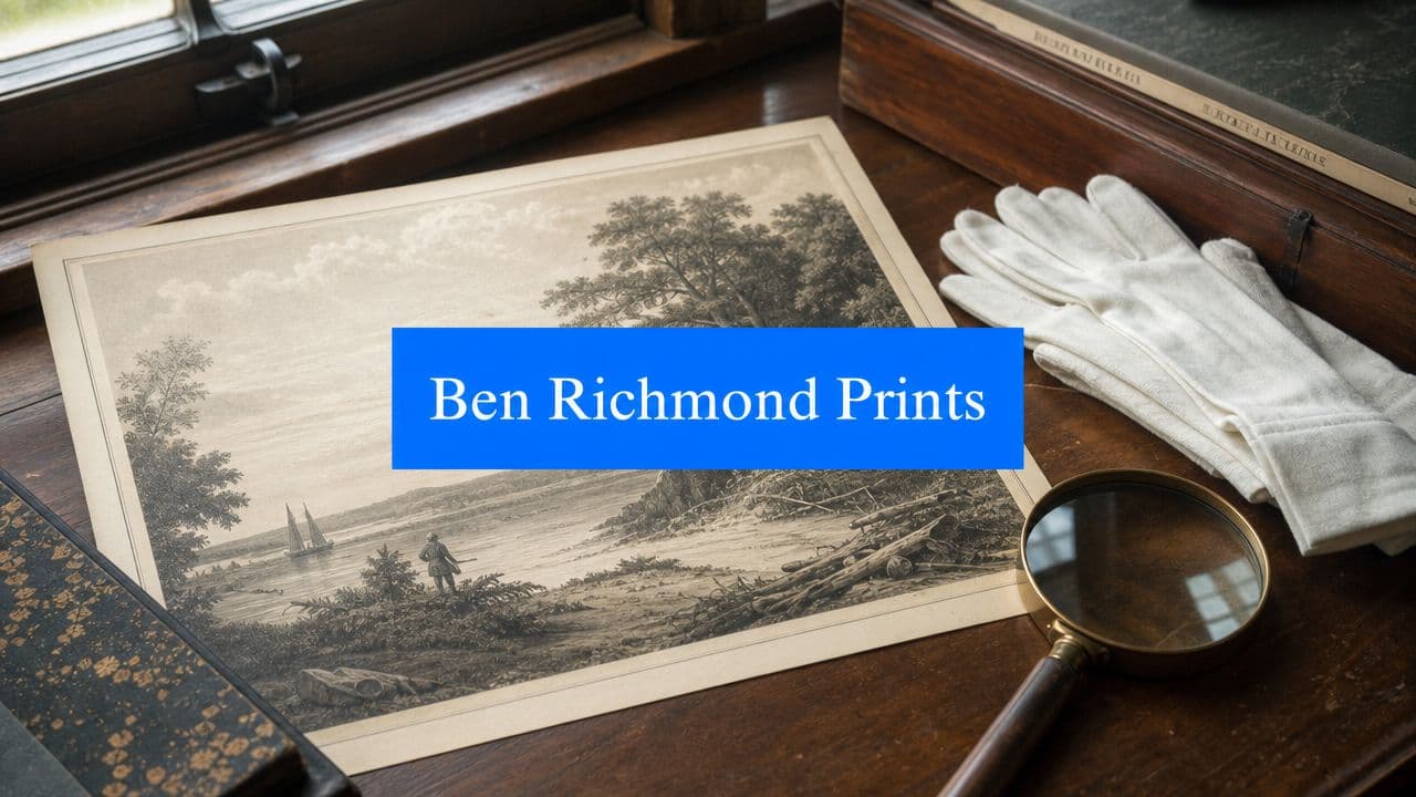 Ben Richmond Prints: Guide to Valuing & Selling 2026 - Estate sale guide and tips