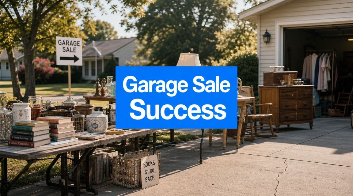 Garage Sale Marketing: A Pro Plan to Maximize Your Sales - Estate sale guide and tips