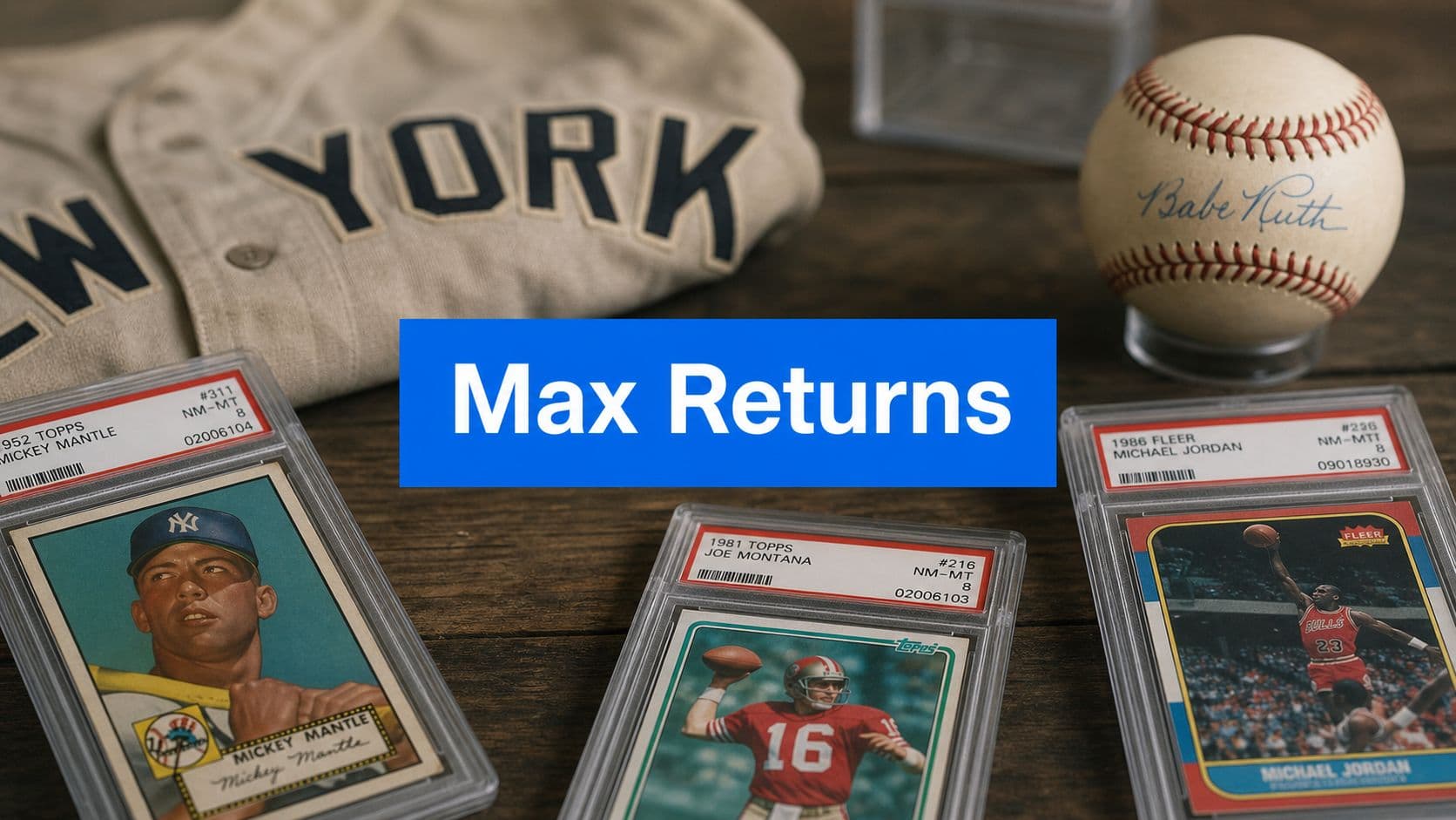 How to Price Sports Memorabilia for Maximum Returns - Estate sale guide and tips